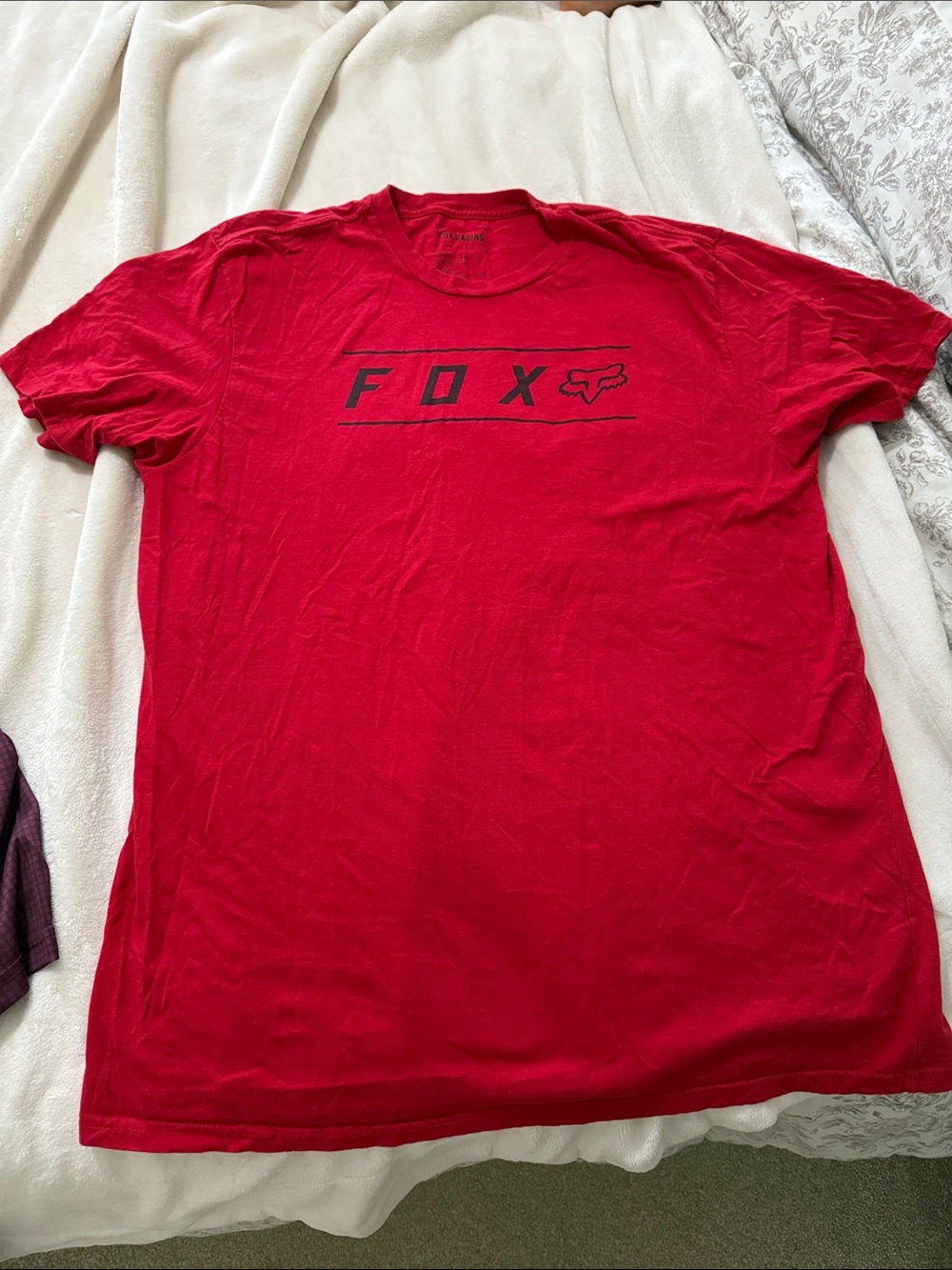 Fox Red Short-Sleeve Logo Tee